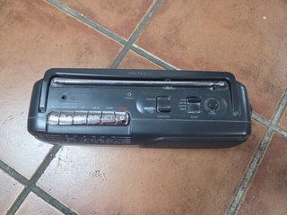 Radio Cassette Sony Negra