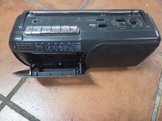 Radio Cassette Sony Negra