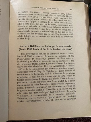 Erich Ebeling./ Historia del Antiguo Oriente