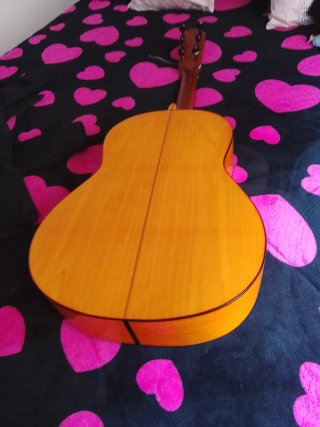 Guitarra flamenca de palillos