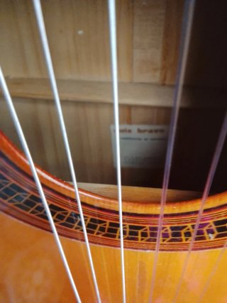 Guitarra flamenca de palillos