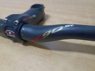 Nuevo carbono liso mate ud eston manillar potencia
