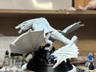 Figura Dragón Syrax SIN PINTAR