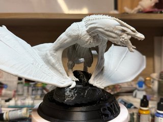Figura Dragón Syrax SIN PINTAR