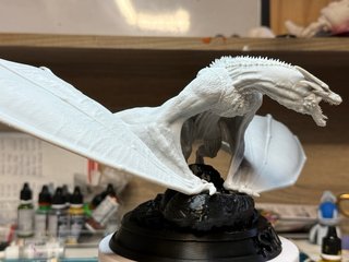 Figura Dragón Syrax SIN PINTAR