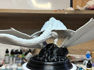 Figura Dragón Syrax SIN PINTAR
