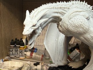 Figura Dragón Syrax SIN PINTAR