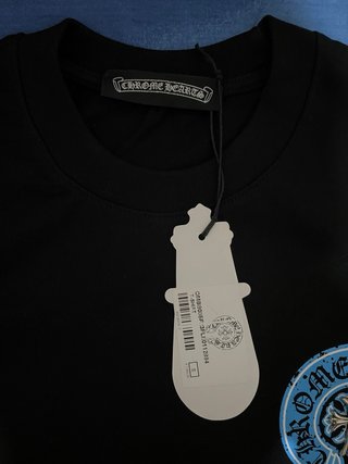 Camiseta Chrome Hearts Negra y Azul