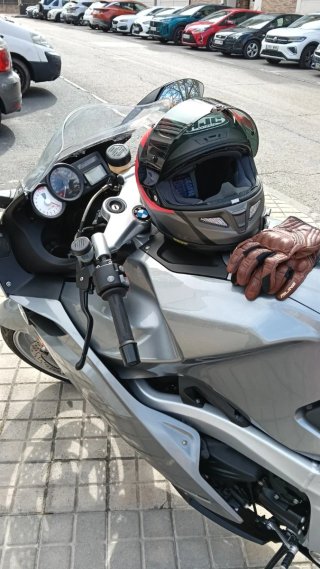 BMW K1200S Gris Plata
