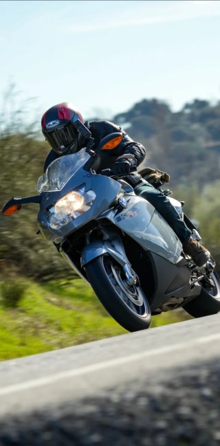BMW K1200S Gris Plata