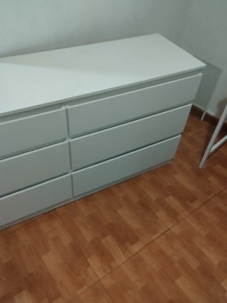 Cajonera blanca 6 cajones