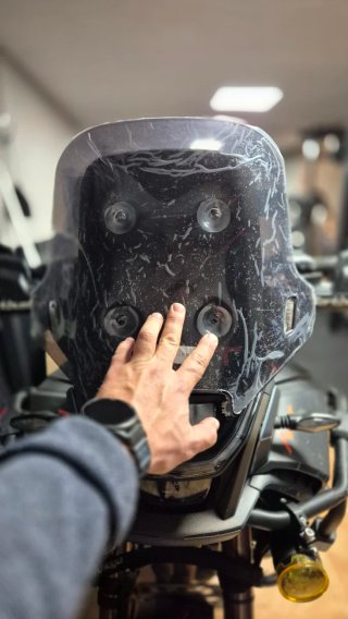 Cúpula parabrisas CFMOTO 450mt nueva