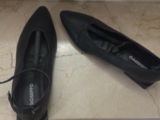 Bailarinas Gioseppo cuero hebilla T.37