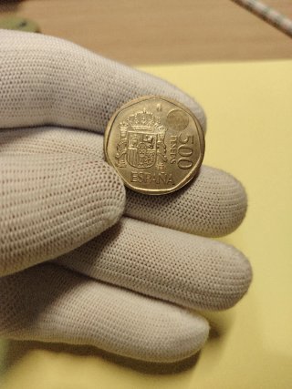 500 pesetas 1998 Carlos y Sofía