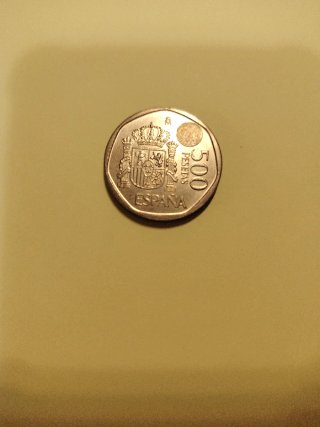 500 pesetas 1998 Carlos y Sofía