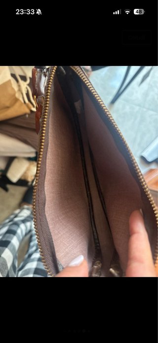 Pochette Zara marrone