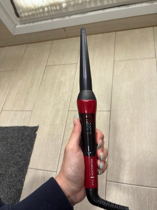 Rizador Remington Silk Negro/Rojo