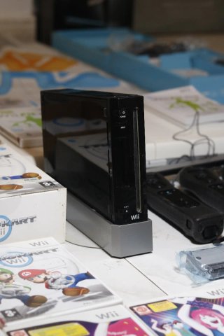 Kit Completo Nintendo Wii Negro