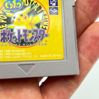 Pokemon Giallo Jap Game Boy Originale