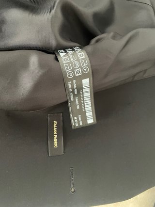Blazer Massimo Dutti Negro