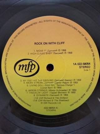 Vinilo LP Cliff Richard Rock On