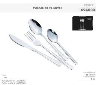 Set 48 Posate DGBAVARIA Oro