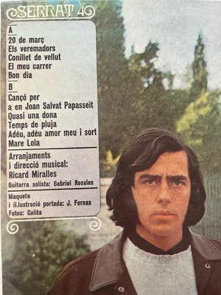 Vinilo Serrat 4 - Joan Manuel Serrat (Catalán)