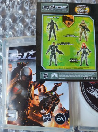 G.I. Joe PS3 Juego Completo con Manual