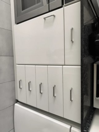 Muebles de cocina blancos