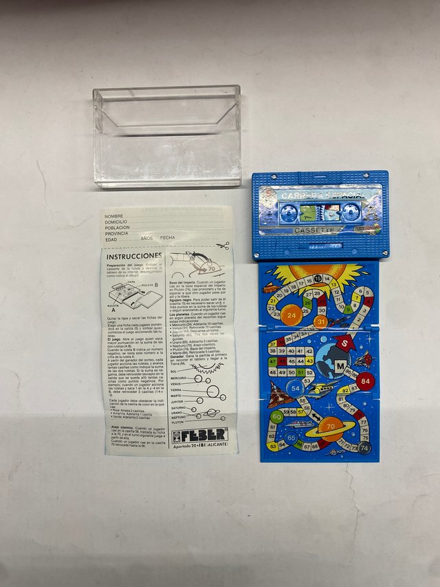 Juego magnético Feber Carrera Espacial Nuevo