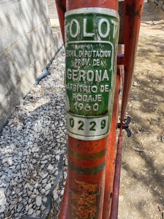 Bicicleta Antigua 1956 Roja