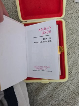 Libro mi primera comunión