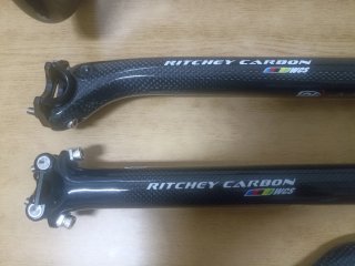 Lote nuevo carbono piezas ritchey wcs