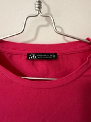 Pack 4 Camisetas Crop Top Zara Talla Única