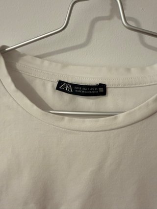 Pack 4 Camisetas Crop Top Zara Talla Única