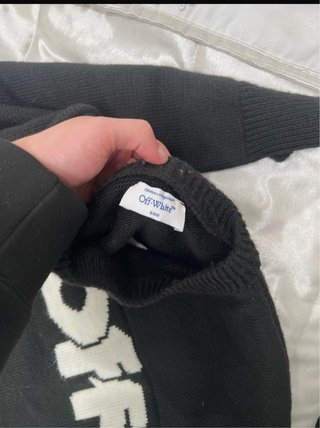 Maglione Off-White nero