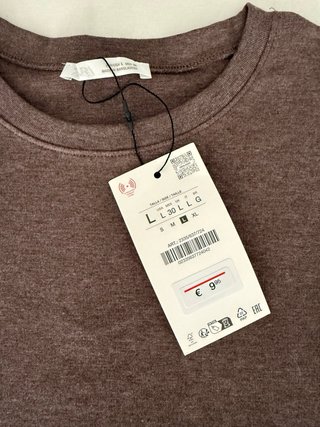 Pack 2 Camisetas Zara Talla L