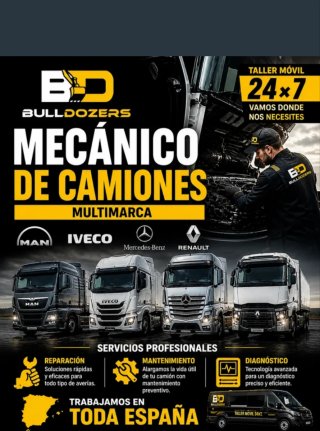 Mecánico de coches y camiones