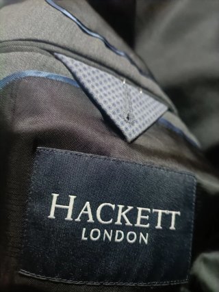 Americana Hackett London gris hombre