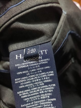 Americana Hackett London gris hombre