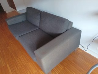 Sofá modular gris oscuro