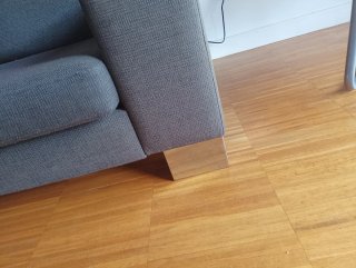 Sofá modular gris oscuro