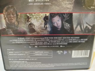 DVD Supervivencia Suspense Thriller Español