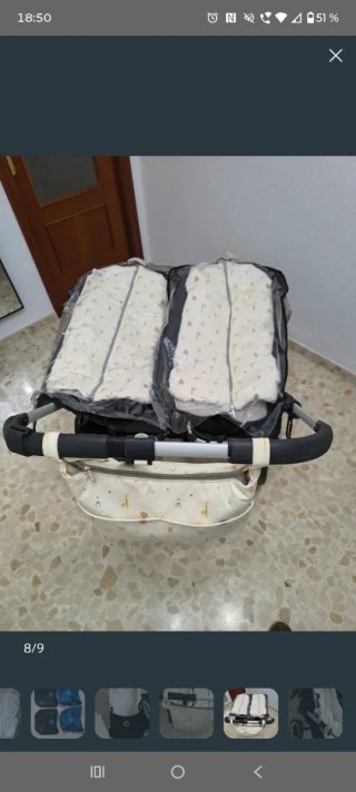 Sacos y bolso gemelar Bugaboo Donkey