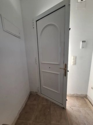 Puerta de entrada galvanizada
