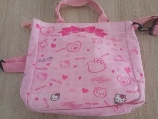 Bolsa Hello Kitty Rosa 28x24 cm