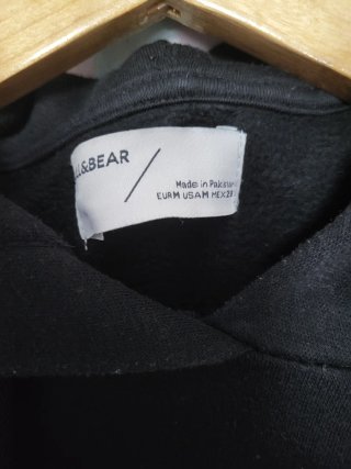 Jersey con capucha negro