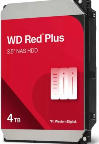 Disco Duro WD40EFZZ Red Plus 4TB 5400 RPM 128 MB