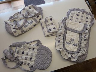 Conjunto cuco, cuna y paseo bebé