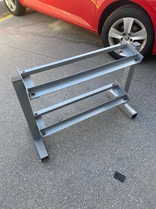Soporte Body-Solid para discos y mancuernas